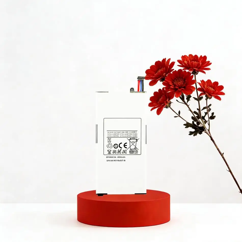 SP4960C3A Good Low-Temperature Performance 4000Mah For Samsung Galaxy Tab 7.0 GT P1000 P1010 Tablet Battery
SP4960C3A Good Low-Temperature Performance 4000Mah For Samsung Galaxy Tab 7.0 GT P1000 P1010 Tablet Battery