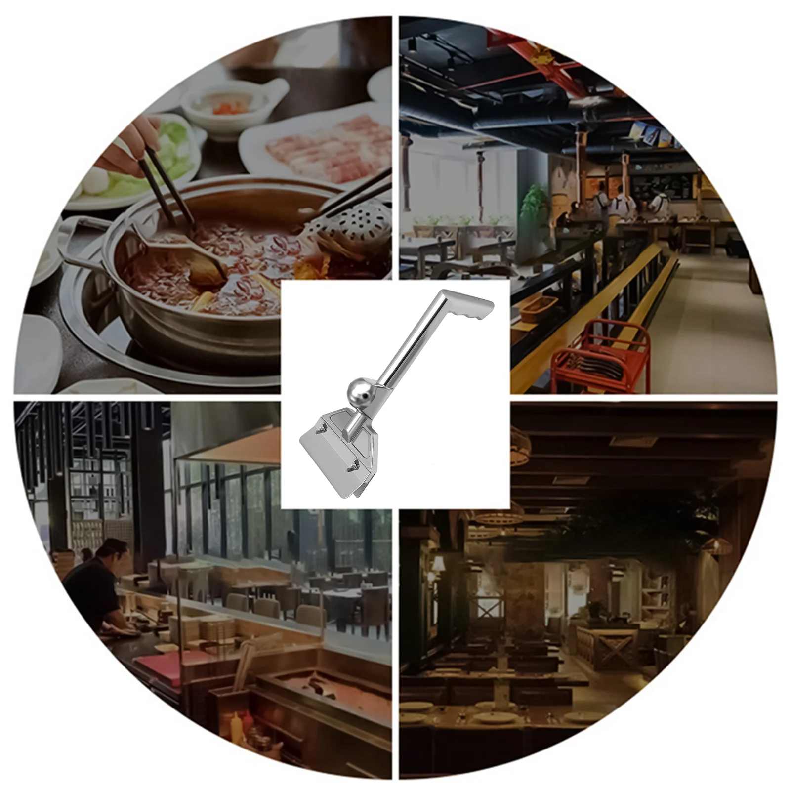 Stainless Steel Flat Top Scraper Durable Stainless Steel Not Easy to Rust for Barbecue Camping Hiking Cooking
Stainless Steel Flat Top Scraper Durable Stainless Steel Not Easy to Rust for Barbecue Camping Hiking Cooking