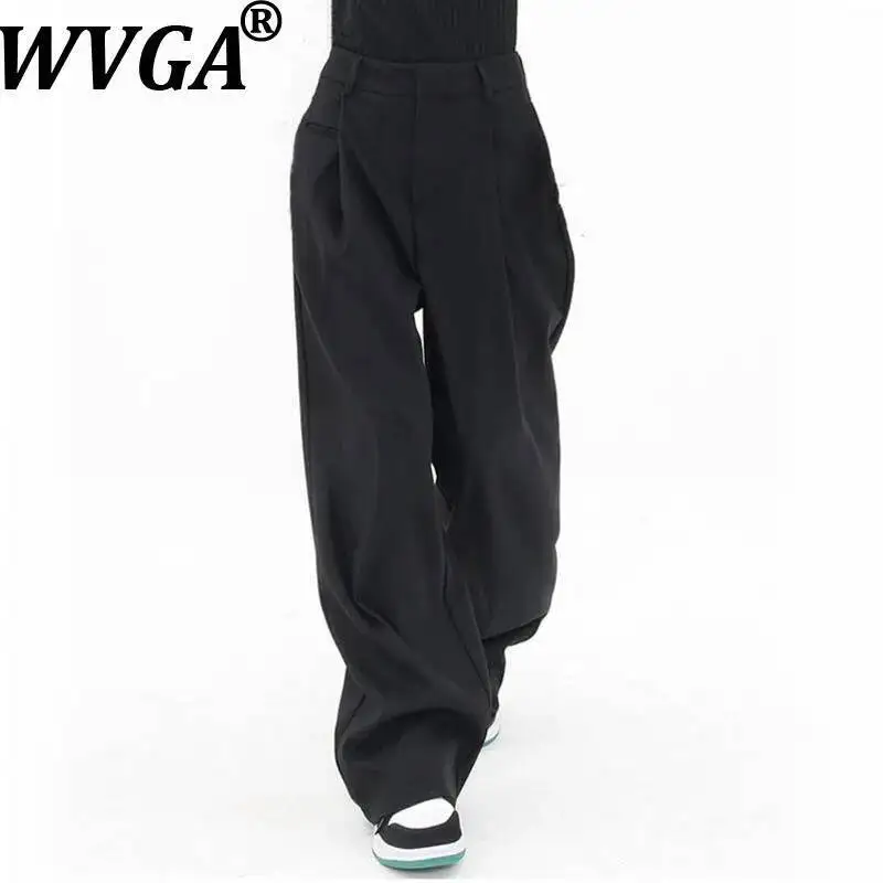WVGA Spring Autumn New Men Straight Pants Versatile Wrinkle-free Draped Floor-length Niche Chic Casual Wide-leg Trousers W24100
WVGA Spring Autumn New Men Straight Pants Versatile Wrinkle-free Draped Floor-length Niche Chic Casual Wide-leg Trousers W24100