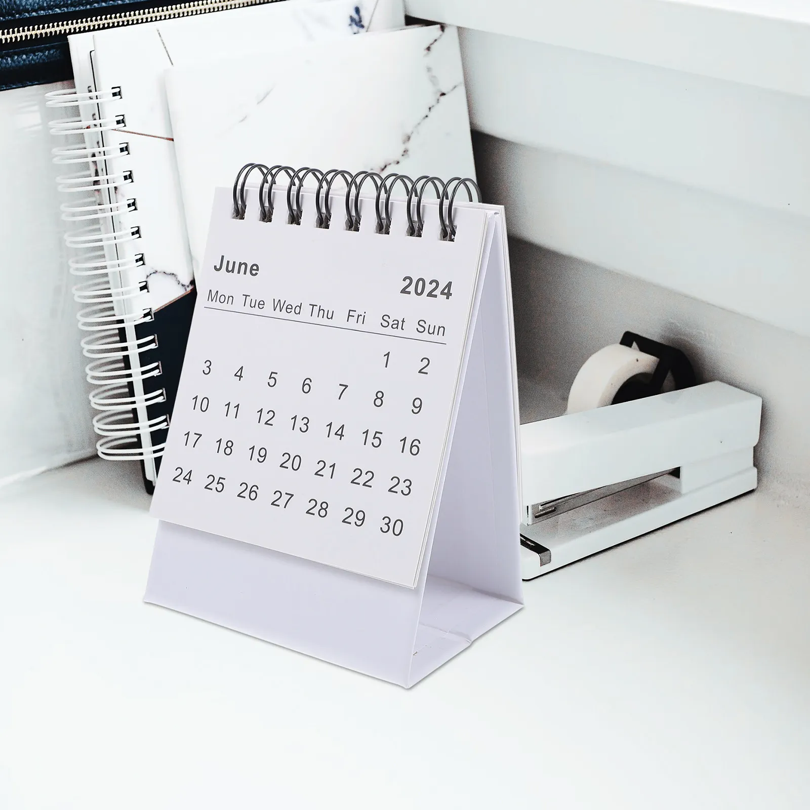 2Pcs Decorative Desk Calendar Metal Frame Premium Paper Monthly Memo Planner for Office Supply Home Accessory 2024 Portable
2Pcs Decorative Desk Calendar Metal Frame Premium Paper Monthly Memo Planner for Office Supply Home Accessory 2024 Portable