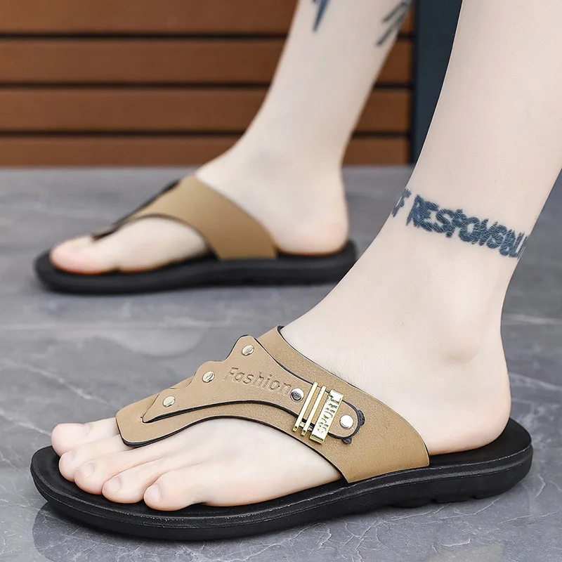New Summer Men Casual Flip Flops Soft Non-slip Sole Breathable Lightweight Fashion Outdoor Beach Daily Thong Slippers
New Summer Men Casual Flip Flops Soft Non-slip Sole Breathable Lightweight Fashion Outdoor Beach Daily Thong Slippers