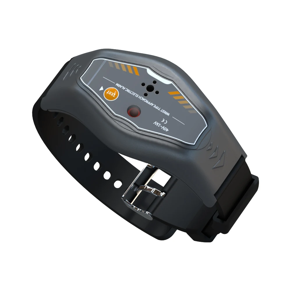 ES9060 wrist wearing high voltage low voltage proximity alarm
ES9060 wrist wearing high voltage low voltage proximity alarm