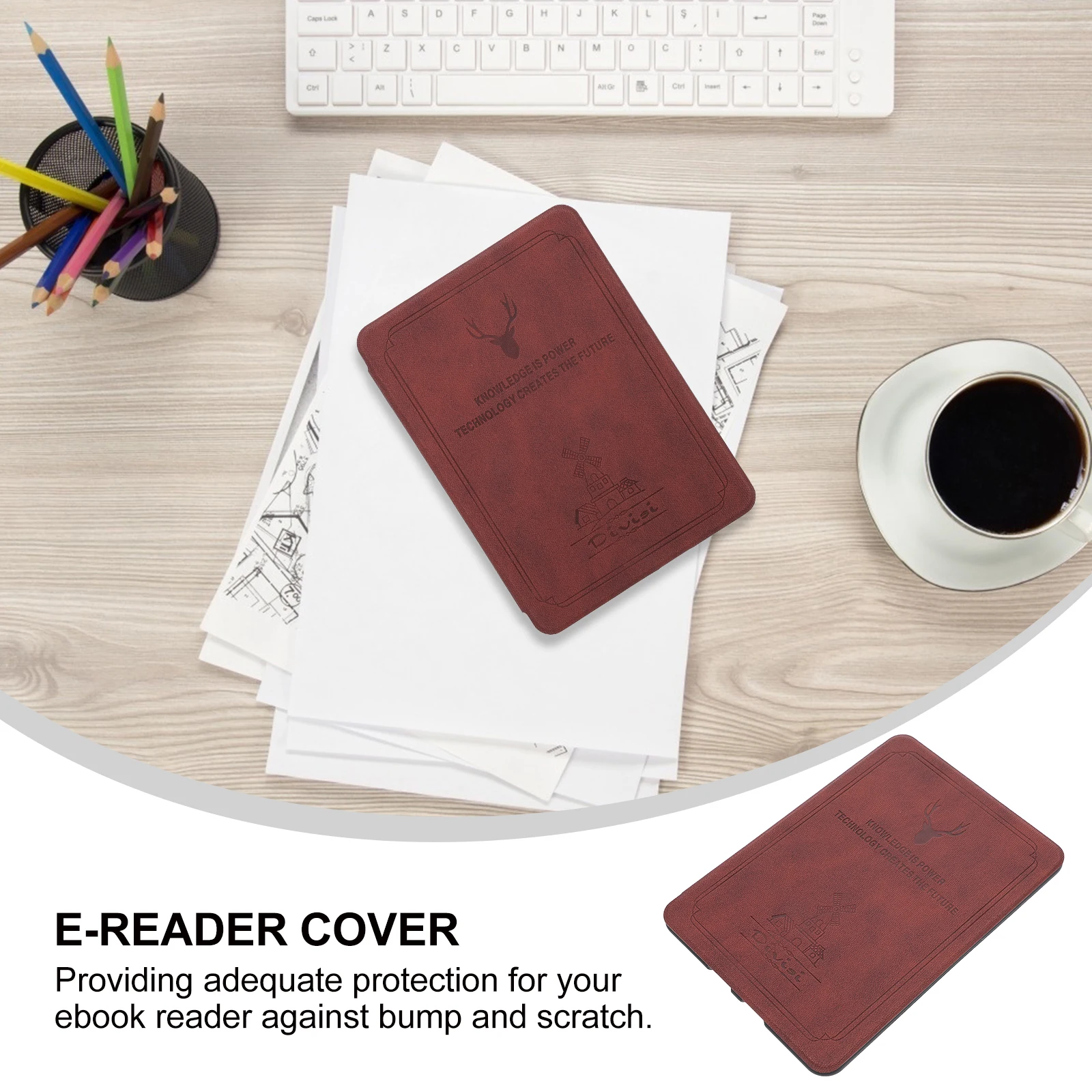 1 pc Deer Pattern E-Book Reader Protector Auto Wake Cover Waterproof Scratch Proof For Paperwhite 4 E-Reader Protective Shell
1 pc Deer Pattern E-Book Reader Protector Auto Wake Cover Waterproof Scratch Proof For Paperwhite 4 E-Reader Protective Shell