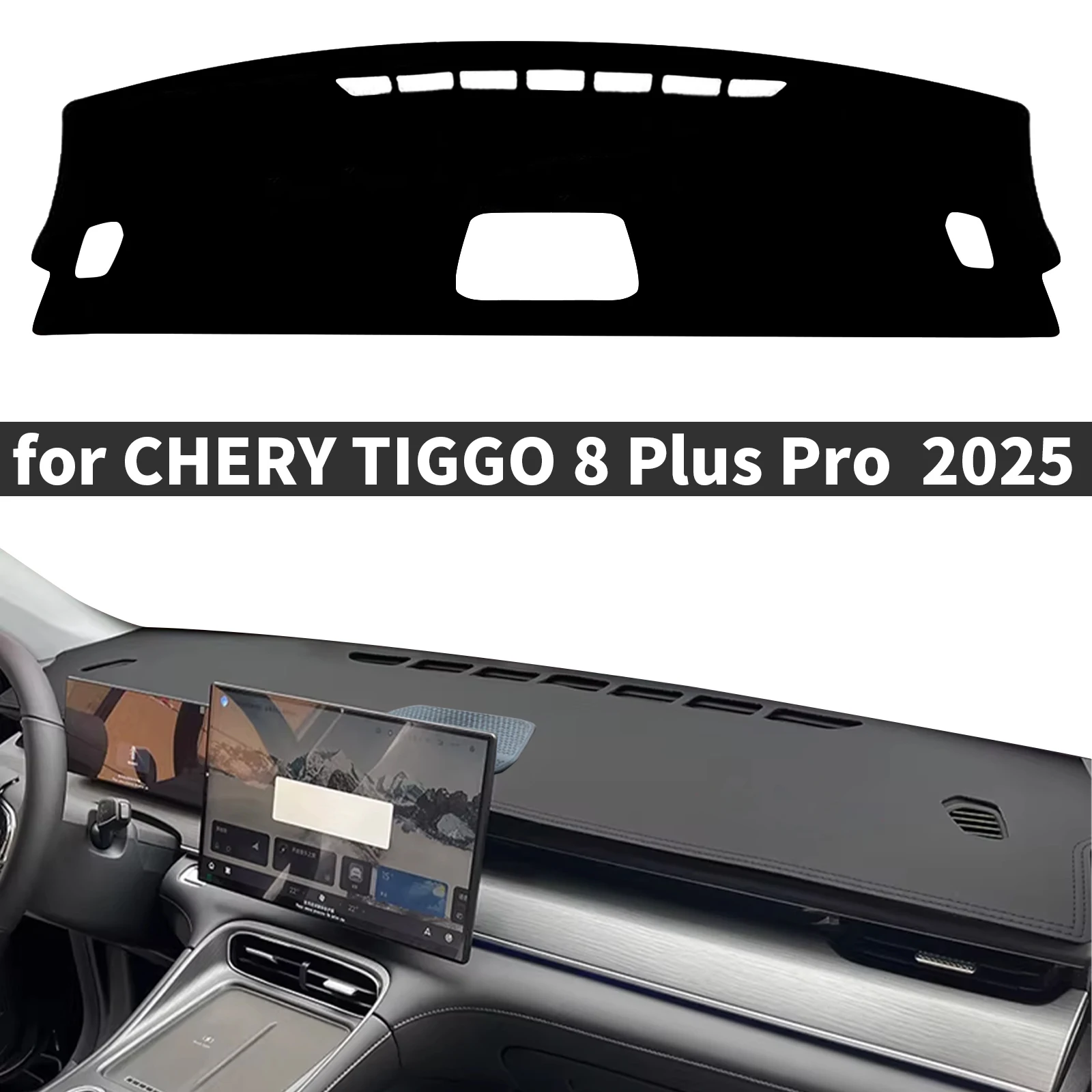 fit for CHERY TIGGO 8 Plus Pro 2025 Car Dashboard Cover Mat Sunshade Anti‑Slip Anti‑UV Dash Cover Interior Accessories
fit for CHERY TIGGO 8 Plus Pro 2025 Car Dashboard Cover Mat Sunshade Anti‑Slip Anti‑UV Dash Cover Interior Accessories