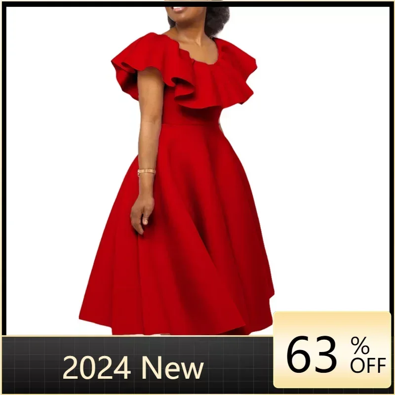 African Dresses For Women Spring Summer Africa Clothing Short Sleeve Dress Sexy O-Neck Perspective Slim Dress Office Lady Party
African Dresses For Women Spring Summer Africa Clothing Short Sleeve Dress Sexy O-Neck Perspective Slim Dress Office Lady Party