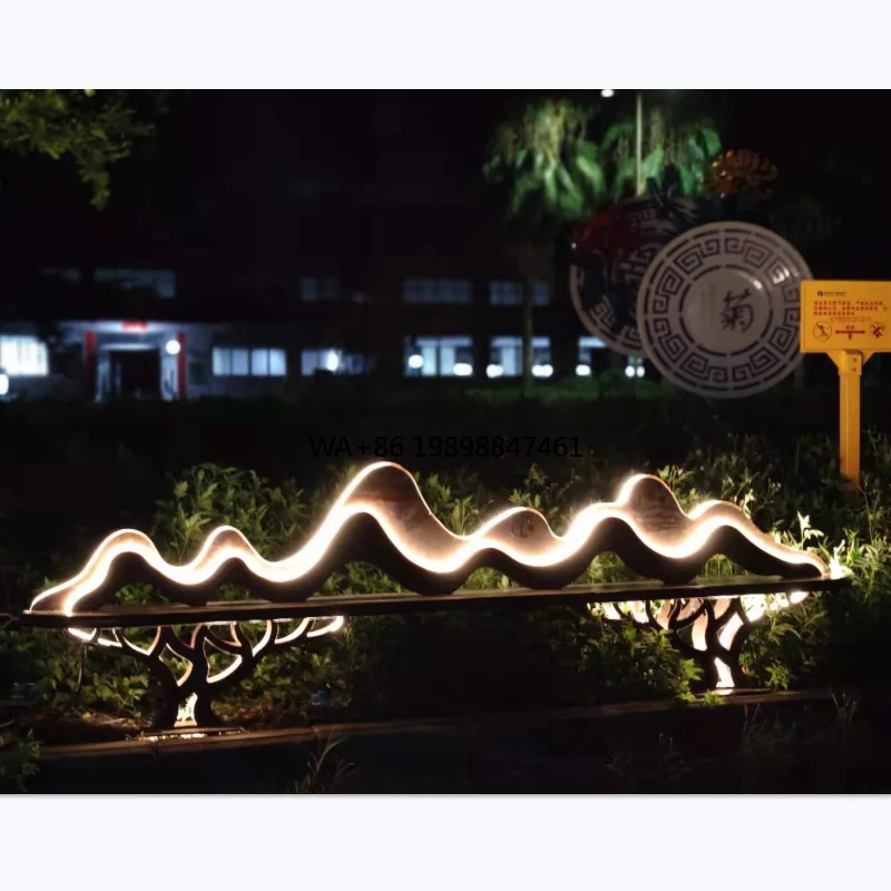 Led Landscape Illuminated Light Lamp Outdoor Waterproof Luminous Chair City Furniture
Led Landscape Illuminated Light Lamp Outdoor Waterproof Luminous Chair City Furniture