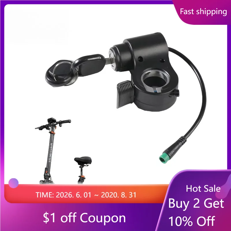 Official Accessories Scooter Accelerator With Electric Door Lock 5pin (C Version) for Kukirin G2 Pro G2 Max Throttle
Official Accessories Scooter Accelerator With Electric Door Lock 5pin (C Version) for Kukirin G2 Pro G2 Max Throttle