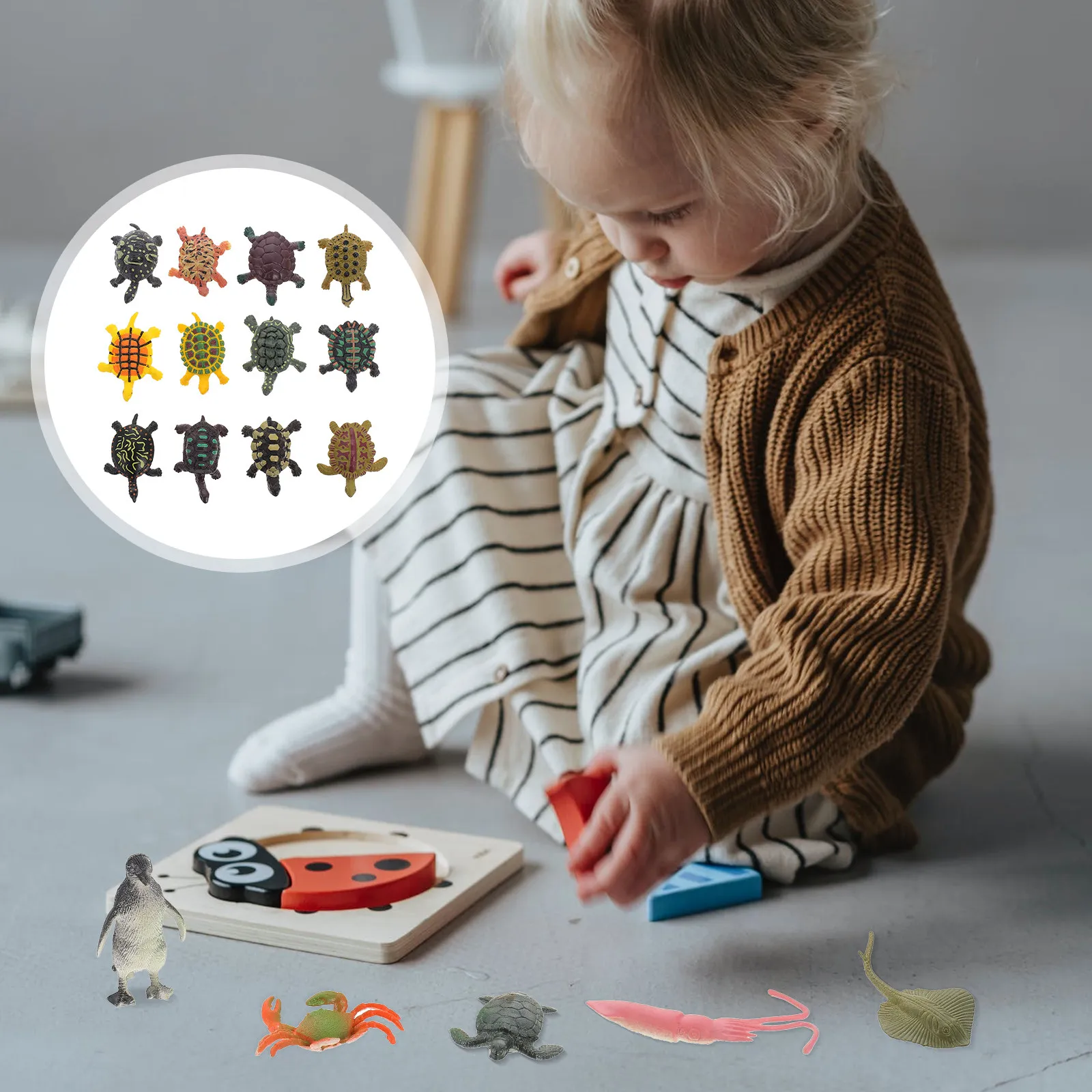 1Set Realistic Marine Creatures Ornament Set Fine Detail Ocean Life Adornments for Children Learning Aquarium Fish Tank
1Set Realistic Marine Creatures Ornament Set Fine Detail Ocean Life Adornments for Children Learning Aquarium Fish Tank