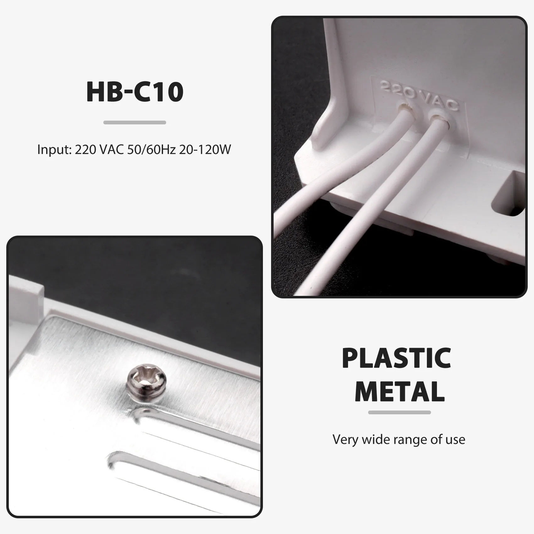 SINA 1Pc Electronic Neon Transformer Hb-C10 10Kv Neon Power Supply Rectifier 30Ma 20-120W
SINA 1Pc Electronic Neon Transformer Hb-C10 10Kv Neon Power Supply Rectifier 30Ma 20-120W