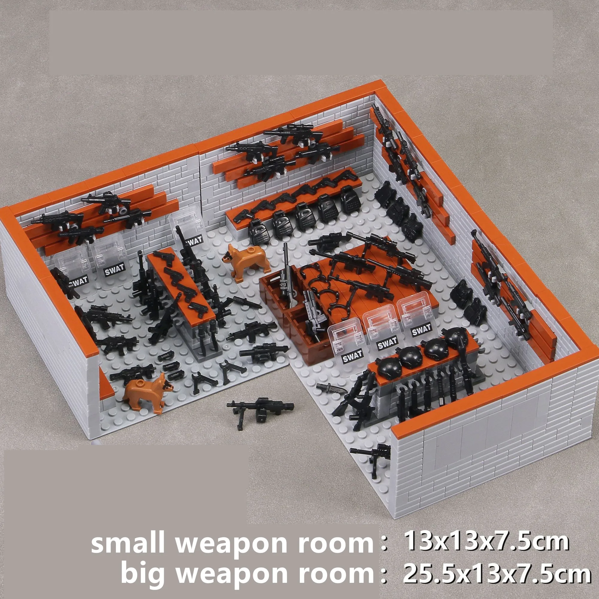 Armory MOC Набор строительных блоков Оружие Мастерская Аксессуары для хранения Военная сцена Совместимость Военная фабрика DIY Набор кирпичей Игрушки
Armory MOC Набор строительных блоков Оружие Мастерская Аксессуары для хранения Военная сцена Совместимость Военная фабрика DIY Набор кирпичей Игрушки
