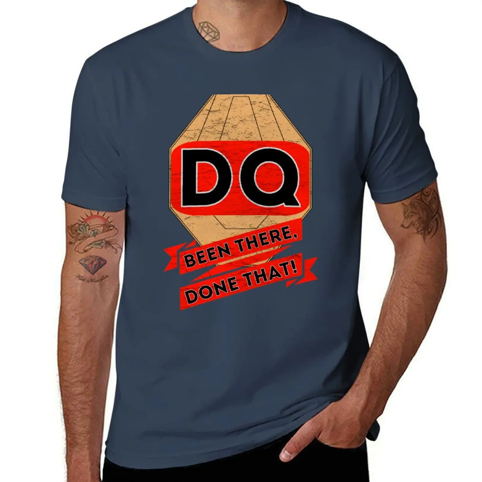 IPSC DQ - Been there, Done that T-Shirt Vintage Print Crew Neck Tee
IPSC DQ - Been there, Done that T-Shirt Vintage Print Crew Neck Tee