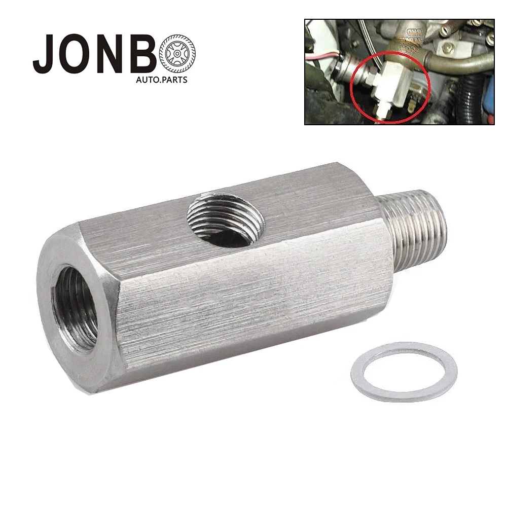 Датчик давления масла JONBO из нержавеющей стали BSPT 1/8 дюйма, адаптер для футбола Sendor к манометру 1/8 NPT T-Piece
Датчик давления масла JONBO из нержавеющей стали BSPT 1/8 дюйма, адаптер для футбола Sendor к манометру 1/8 NPT T-Piece