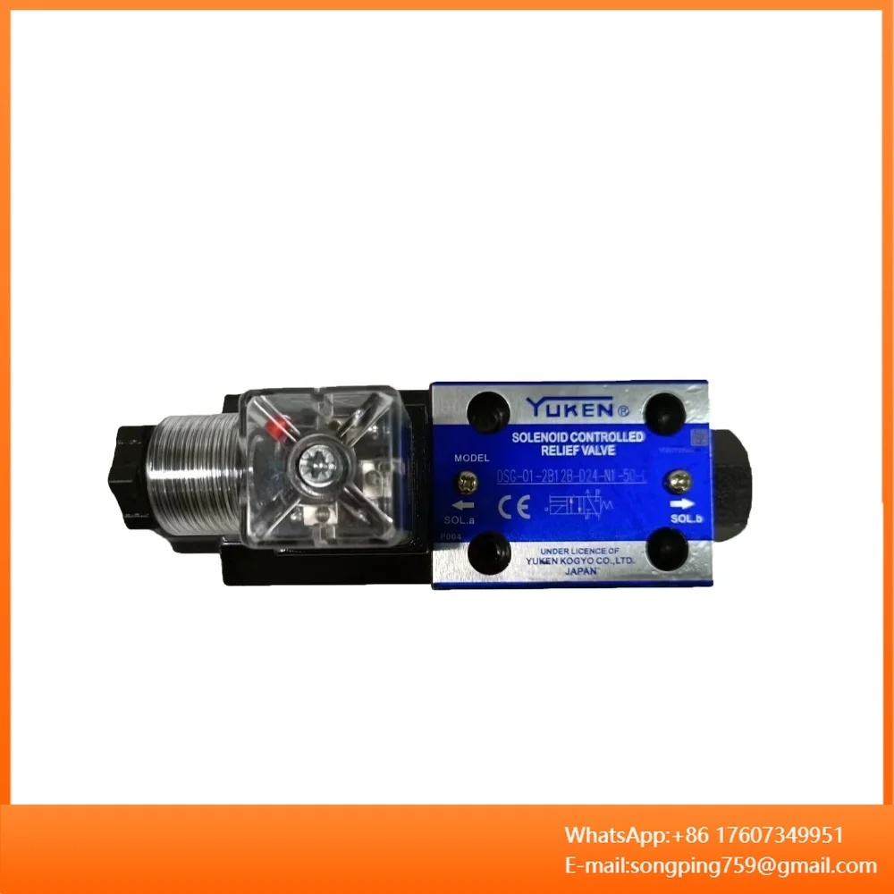 Hydraulic Solenoid Directional Valve DSG Series of DSG-01-2B12B-D24-N1-50-L for Industrial Machinery
Hydraulic Solenoid Directional Valve DSG Series of DSG-01-2B12B-D24-N1-50-L for Industrial Machinery