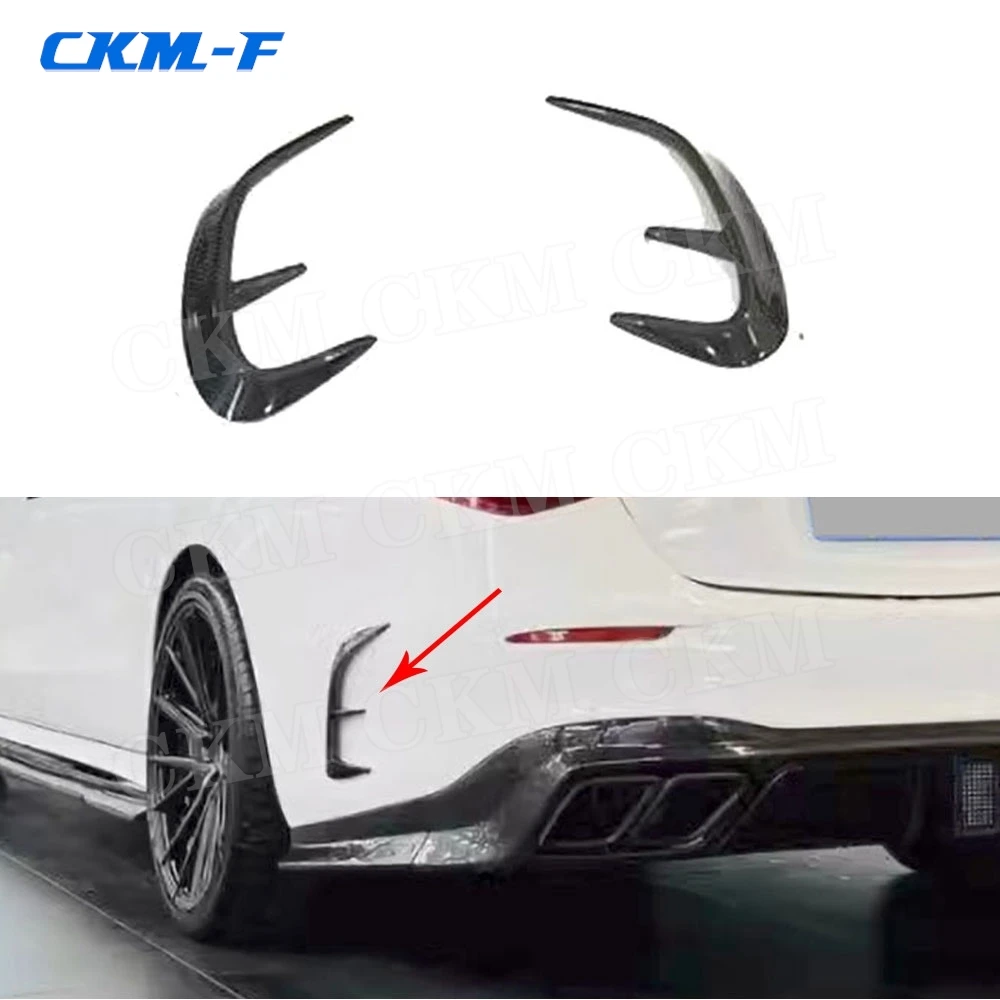 Carbon Fiber Rear Bumper Spoiler Air Vent Cover Trim Body Kits for Benz S Class W223 S450 S500 2021-2023 Sport FRP Accessories
Carbon Fiber Rear Bumper Spoiler Air Vent Cover Trim Body Kits for Benz S Class W223 S450 S500 2021-2023 Sport FRP Accessories