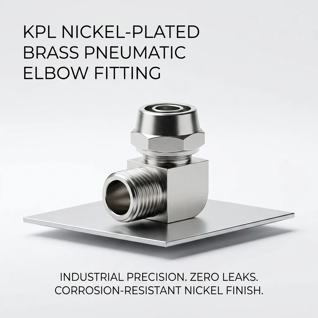 KPL Nickel-Plated Brass Pneumatic Elbow Connector Push-in Fitting L-Type M5 1/8" 1/4" 3/8" Air Pipe Quick Joint 4-16mm 10-200PCS
KPL Nickel-Plated Brass Pneumatic Elbow Connector Push-in Fitting L-Type M5 1/8" 1/4" 3/8" Air Pipe Quick Joint 4-16mm 10-200PCS