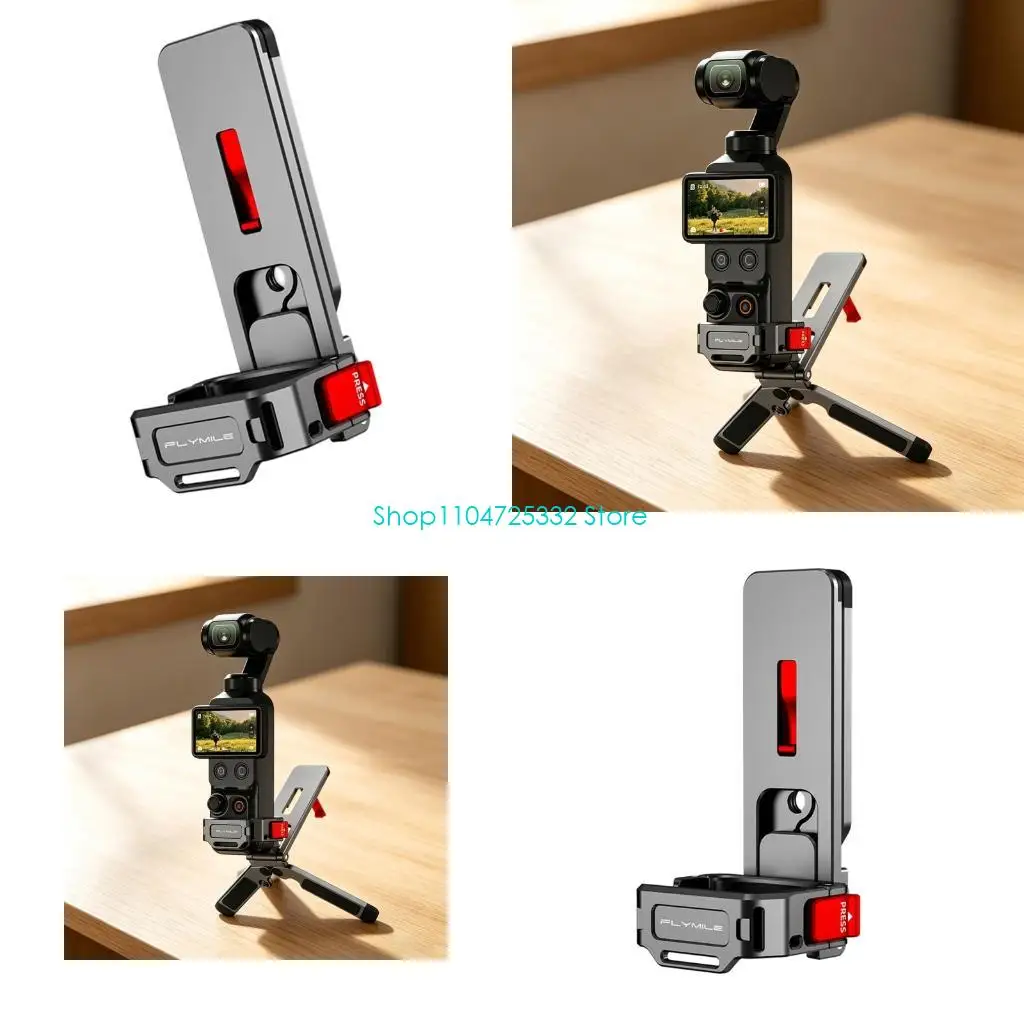 P5EA Compactly Foldable Tripod Holder With Strong Attachment For Pocket 3 4 Action Camera
P5EA Compactly Foldable Tripod Holder With Strong Attachment For Pocket 3 4 Action Camera