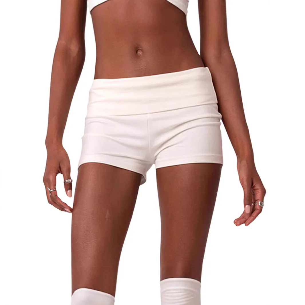 New waist striped short women's basic tight low waist bottoming casual hot pants summer
New waist striped short women's basic tight low waist bottoming casual hot pants summer