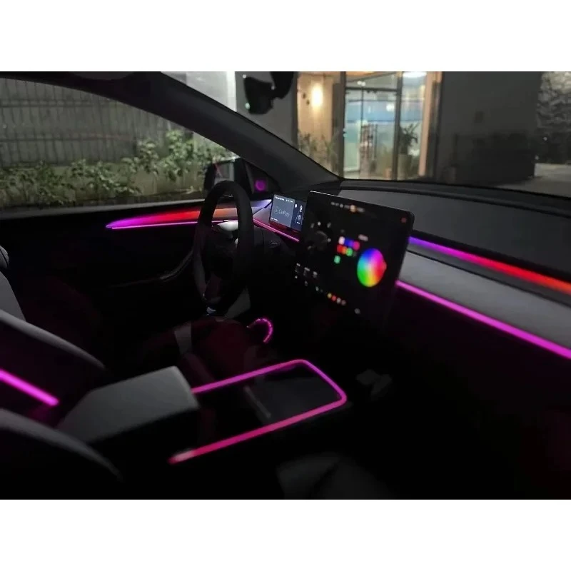 Auto Ambient Lights for 2021-2025 Tesla Model 3 Y Screen Control Ambientbeleuchtung Plug and Play
Auto Ambient Lights for 2021-2025 Tesla Model 3 Y Screen Control Ambientbeleuchtung Plug and Play