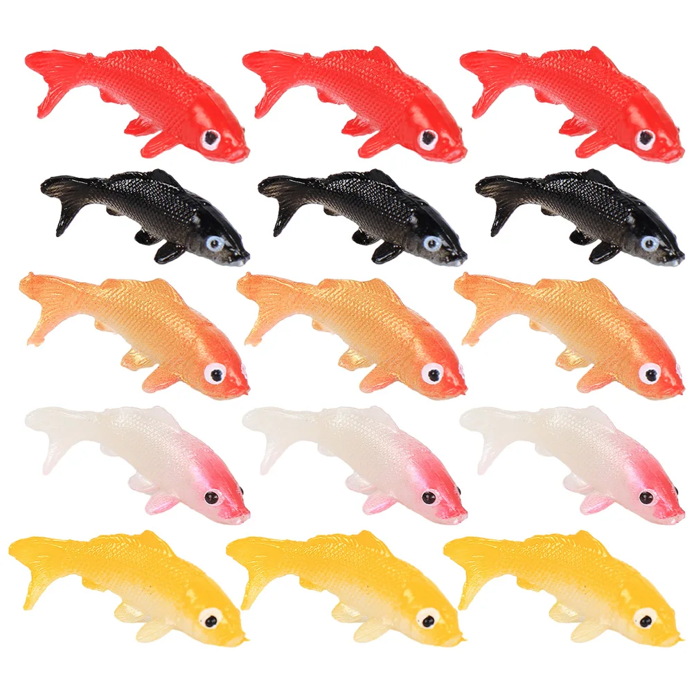 15 Pcs Simulated Koi Decorations Artificial Model Aquarium Tank Accessories 5 Colors PVC Mini Ornaments Plastic Animal
15 Pcs Simulated Koi Decorations Artificial Model Aquarium Tank Accessories 5 Colors PVC Mini Ornaments Plastic Animal