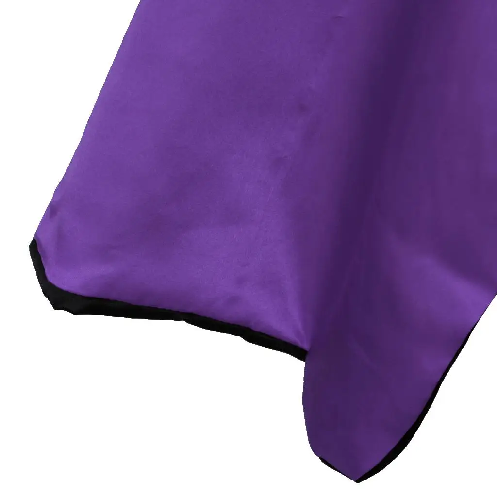 Satin Reversible Cloak and Cone Hat Halloween Costume Cape for Role Play Party Unisex Adults Kids Dress-up
Satin Reversible Cloak and Cone Hat Halloween Costume Cape for Role Play Party Unisex Adults Kids Dress-up
