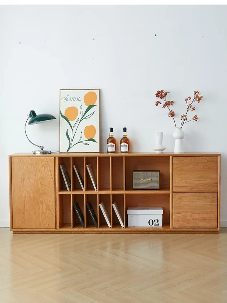 -TV Cabinet, Storage Cabinet, Modern Minimalist Multifunctional Bookshelf, Walnut Dining Cabinet
-TV Cabinet, Storage Cabinet, Modern Minimalist Multifunctional Bookshelf, Walnut Dining Cabinet