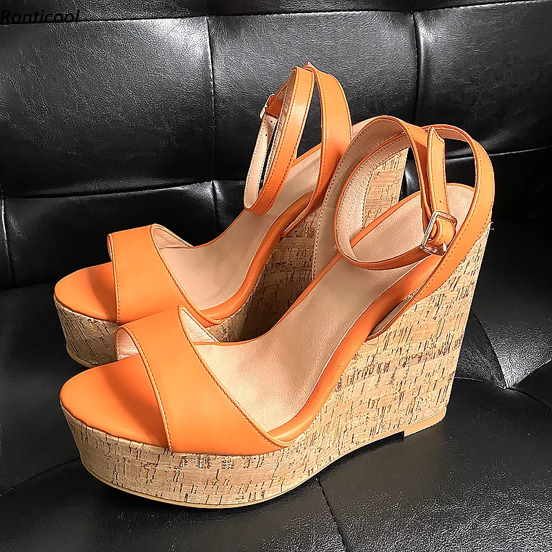 Ronticool/Новые модные женские сандалии ручной работы с ремешком на щиколотке, на танкетке, с открытым носком, великолепная 13-цветная обувь для вечеринок, размер США 5-20
Ronticool/Новые модные женские сандалии ручной работы с ремешком на щиколотке, на танкетке, с открытым носком, великолепная 13-цветная обувь для вечеринок, размер США 5-20