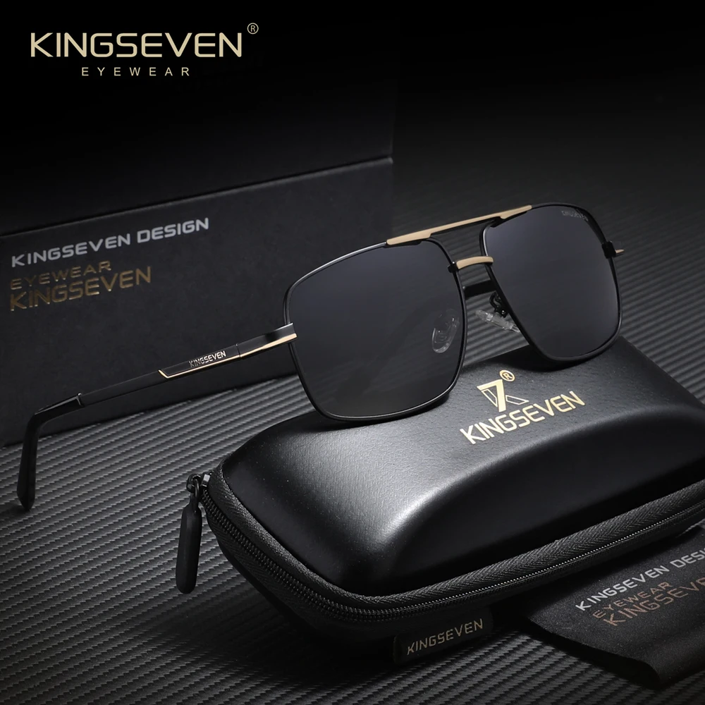 KINGSEVEN Fashion Men's Glasses Structure High Quality Temples Sunglasses Polarized Women Driving Eyewear
KINGSEVEN Fashion Men's Glasses Structure High Quality Temples Sunglasses Polarized Women Driving Eyewear