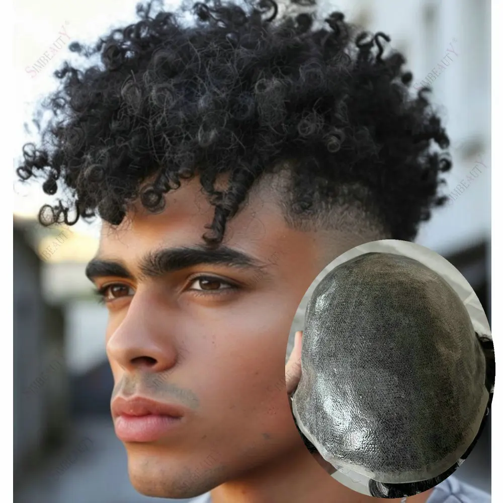 12mm Men's Curly Wig Druable 0.1mm Full Skin Pu Base Human Hair Toupee Natural Hairline Men's Hair Replacement System Prosthesis
12mm Men's Curly Wig Druable 0.1mm Full Skin Pu Base Human Hair Toupee Natural Hairline Men's Hair Replacement System Prosthesis