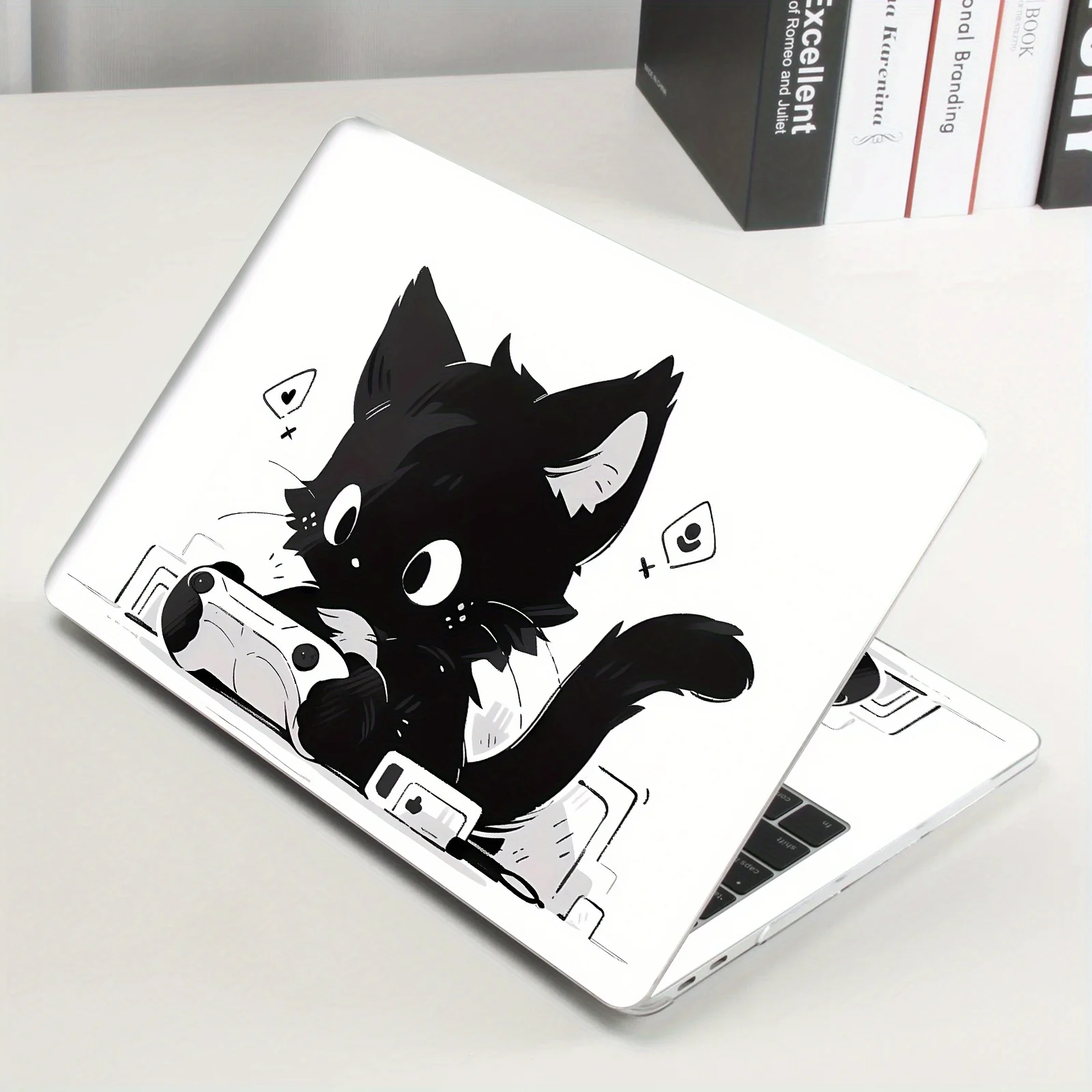 DIY 1 набор из 2 игровых наклеек для ноутбуков с изображением кота, наклейки на корпус ноутбука 12-15,6 дюймов, изготовленные из материала ПВХ,
DIY 1 набор из 2 игровых наклеек для ноутбуков с изображением кота, наклейки на корпус ноутбука 12-15,6 дюймов, изготовленные из материала ПВХ,