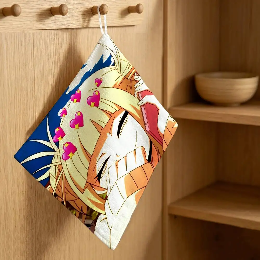 My Heroes Toga Himiko Hanging Design Hand Wiping Towel, Polyester Cotton Fabric, Universal for Bathroom Kitchen
My Heroes Toga Himiko Hanging Design Hand Wiping Towel, Polyester Cotton Fabric, Universal for Bathroom Kitchen