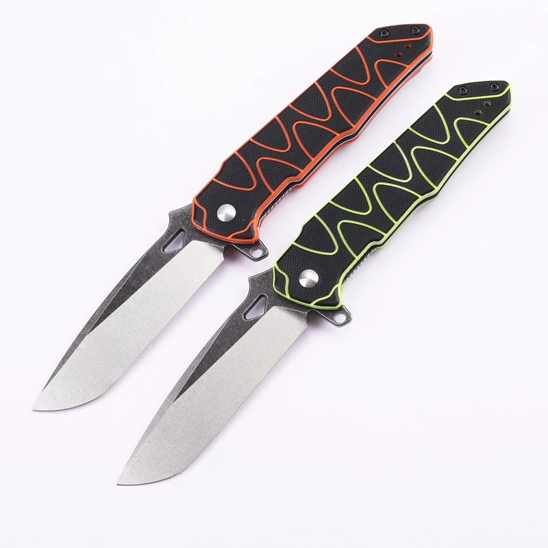 New High-hardness Outdoor Camping Folding Pocket Knife AUS8 Steel G10 Handle Fishing Survival Equipment Portable Fruit Knives
New High-hardness Outdoor Camping Folding Pocket Knife AUS8 Steel G10 Handle Fishing Survival Equipment Portable Fruit Knives