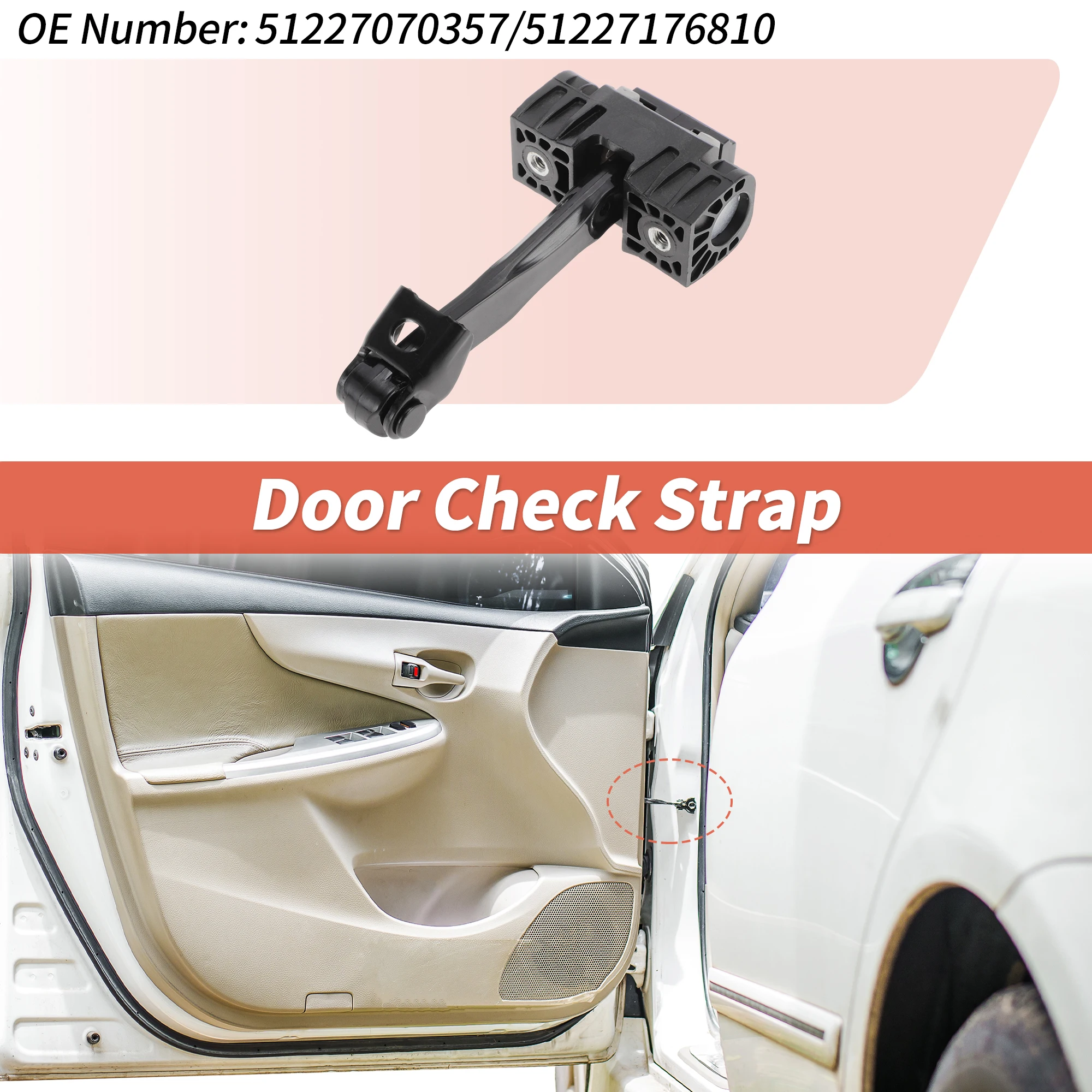 UXCELL No.51227070357 Rear Door Door Check Strap for BMW 1 Series Hatchback 116 03-13
UXCELL No.51227070357 Rear Door Door Check Strap for BMW 1 Series Hatchback 116 03-13