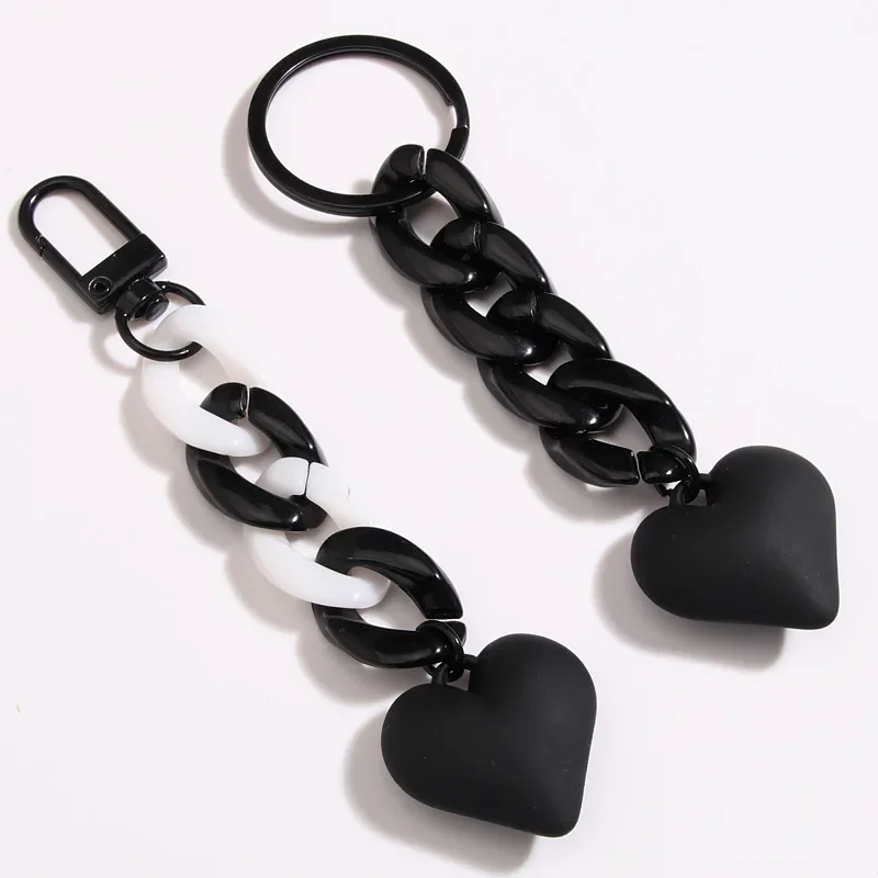 Handmade Heart Keychain Acrylic Chain Key Ring For Women Girls Handbag Pendant Accessories Car Keys Link Jewelry Decoration Gift
Handmade Heart Keychain Acrylic Chain Key Ring For Women Girls Handbag Pendant Accessories Car Keys Link Jewelry Decoration Gift