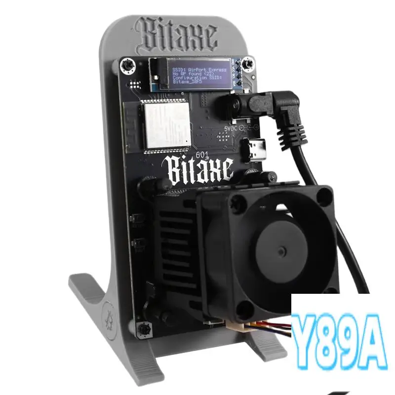 GO-Bitaxe Gamma 601 1.2TH/S BTC Solo Miner 18-22 Вт BM1370 Asic Chip от Antminer S21 Pro Bitcoin Crypto Miner Серый вилка AU
GO-Bitaxe Gamma 601 1.2TH/S BTC Solo Miner 18-22 Вт BM1370 Asic Chip от Antminer S21 Pro Bitcoin Crypto Miner Серый вилка AU