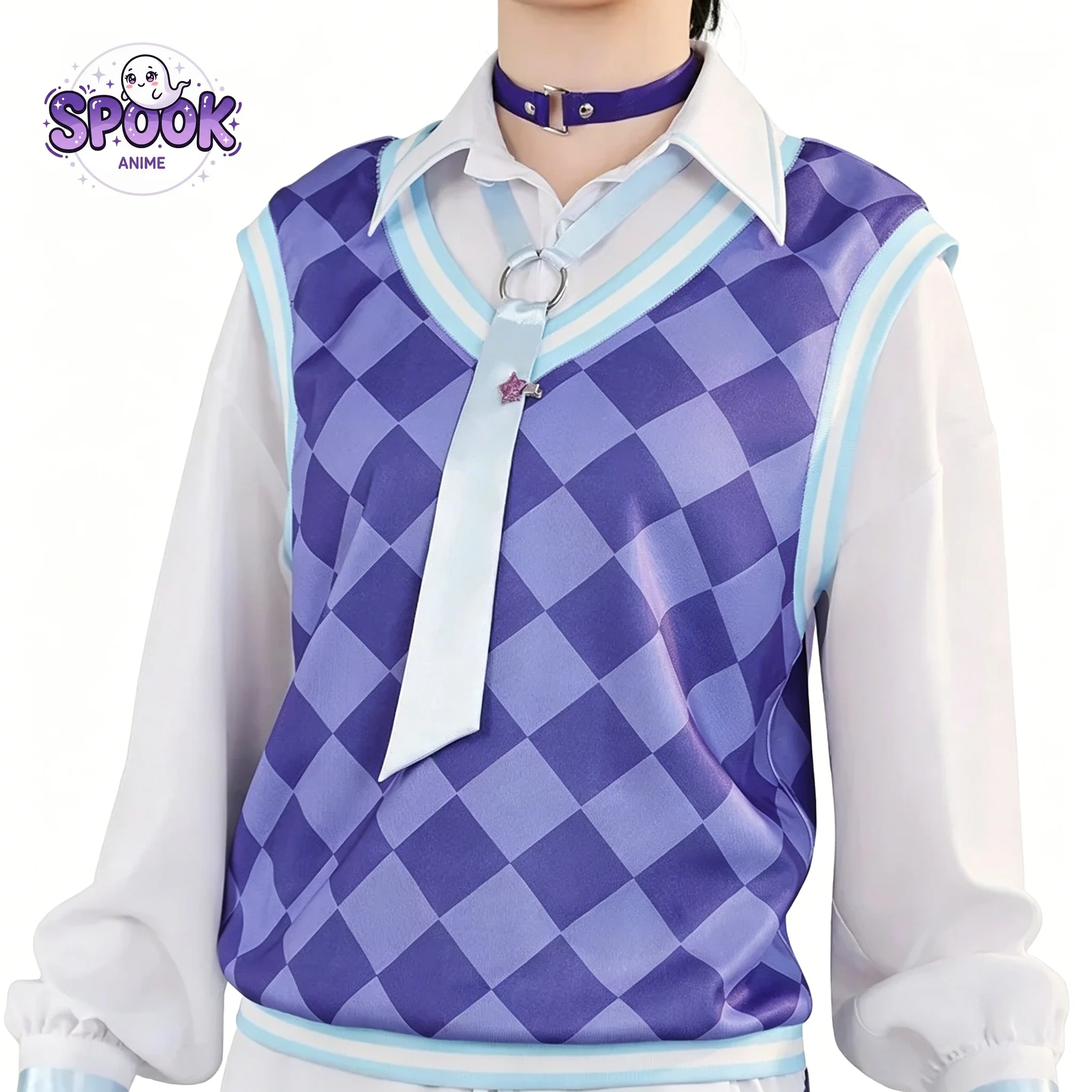 Stylish Casual Costume Vtuber Galacticwolfvt Cosplay Carnival Uniform Trousers Hallowen Diamond Vest Anime Comic Con Outfit
Stylish Casual Costume Vtuber Galacticwolfvt Cosplay Carnival Uniform Trousers Hallowen Diamond Vest Anime Comic Con Outfit