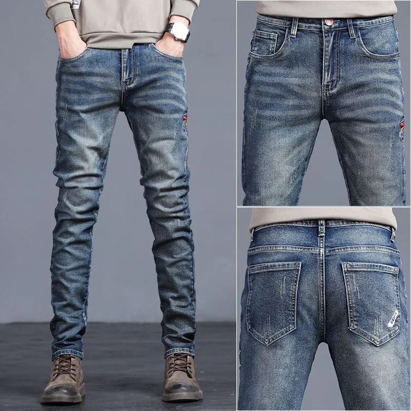 New Spring/Autumn Fashion Solid Color American Retro Straight Leg Stretch Denim Trousers Men's Casual Sports High Quality Jeans
New Spring/Autumn Fashion Solid Color American Retro Straight Leg Stretch Denim Trousers Men's Casual Sports High Quality Jeans