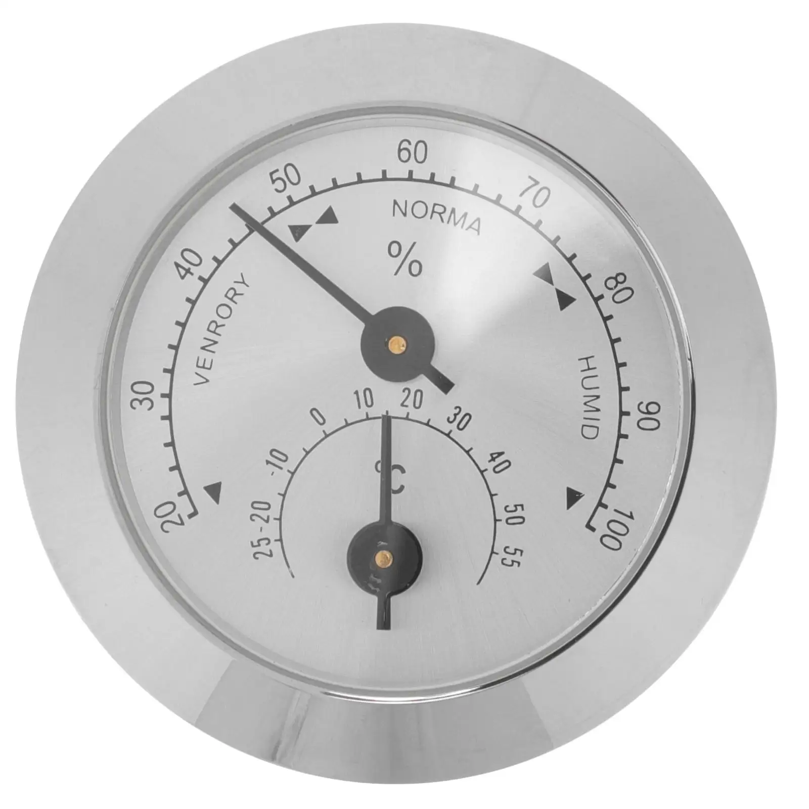 50MM Silver Hygrometer Humidity Meter Guitar Moisture Violin Accessories Monitor Musical Instrument Parts Accessories
50MM Silver Hygrometer Humidity Meter Guitar Moisture Violin Accessories Monitor Musical Instrument Parts Accessories
