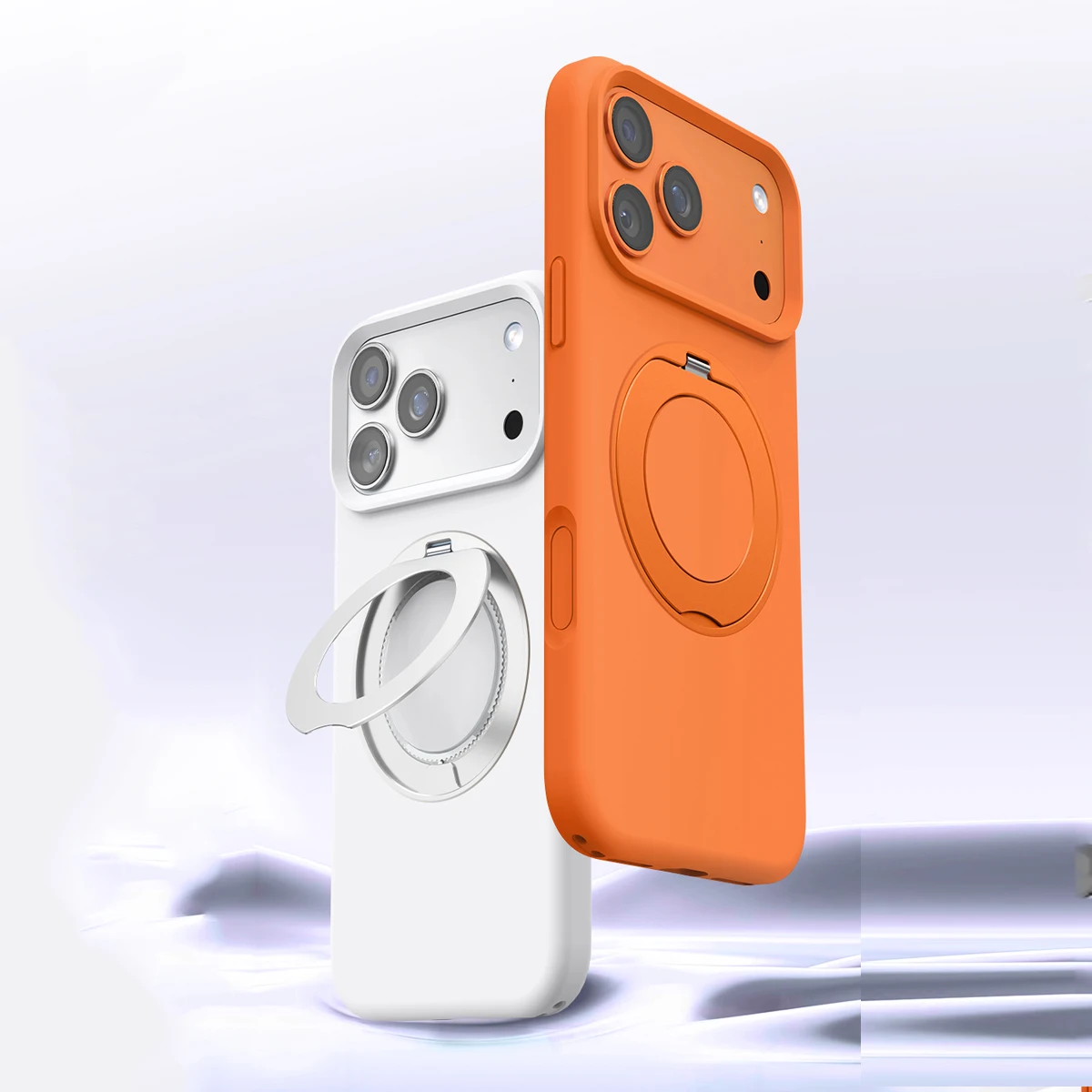 Shockproof Liquid Silicone Rotate Kickstand Case For iPhone 17 Pro Max 16 15, Anti-scratch Slim Stand Magsafe Phone Cover Funda
Shockproof Liquid Silicone Rotate Kickstand Case For iPhone 17 Pro Max 16 15, Anti-scratch Slim Stand Magsafe Phone Cover Funda