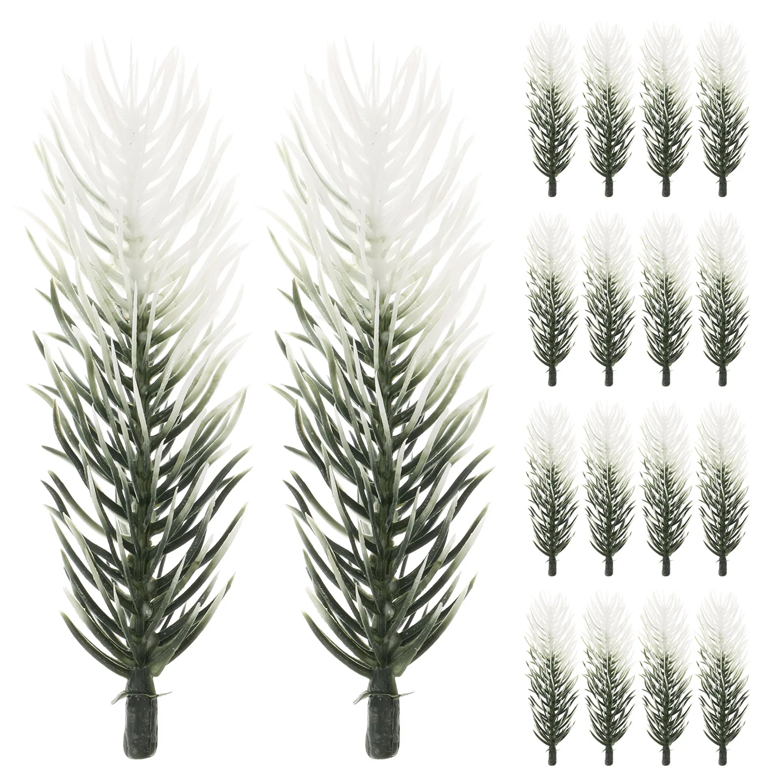 30pcs Artificial Pine Needles Decor Bright Plastic Garland Green Branches for Christmas Tree Office Outdoor Practical Decor
30pcs Artificial Pine Needles Decor Bright Plastic Garland Green Branches for Christmas Tree Office Outdoor Practical Decor