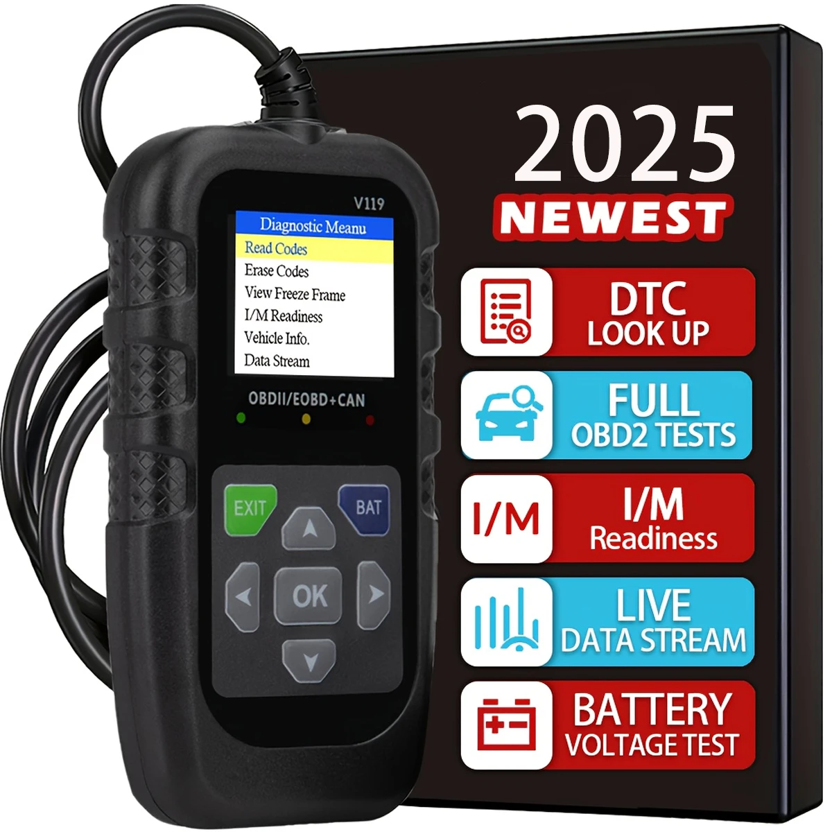 Кондиционер кода диагностики автомобилей OBD2 - Мотор кода со испытанием натяжения премиум питания Fag Des Codes d' Premier
Кондиционер кода диагностики автомобилей OBD2 - Мотор кода со испытанием натяжения премиум питания Fag Des Codes d' Premier