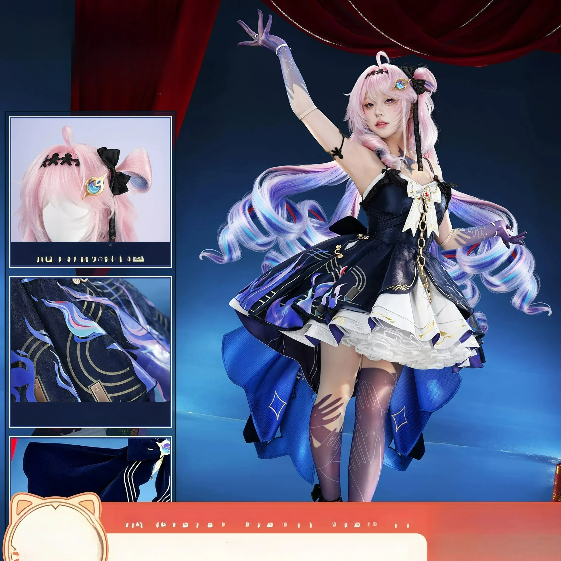 Wuthering Waves Denia Halloween Uniform Carnival Party Play Role Clothes
Wuthering Waves Denia Halloween Uniform Carnival Party Play Role Clothes
