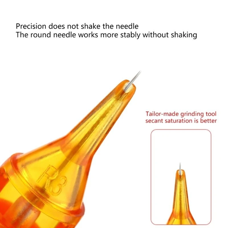 L8RD 10Piece Cartridge Needles Assorted Disposable Needles Curved/Round
L8RD 10Piece Cartridge Needles Assorted Disposable Needles Curved/Round