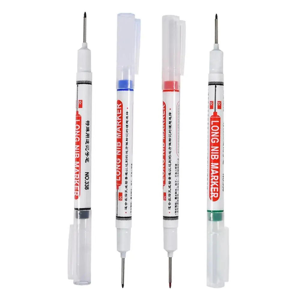 4PCS Long Head Marker Pen Deep Hole Wood Paint Carpenter Mechanical Pencil Fine Tip Design Multiple Colors Heavy Duty
4PCS Long Head Marker Pen Deep Hole Wood Paint Carpenter Mechanical Pencil Fine Tip Design Multiple Colors Heavy Duty