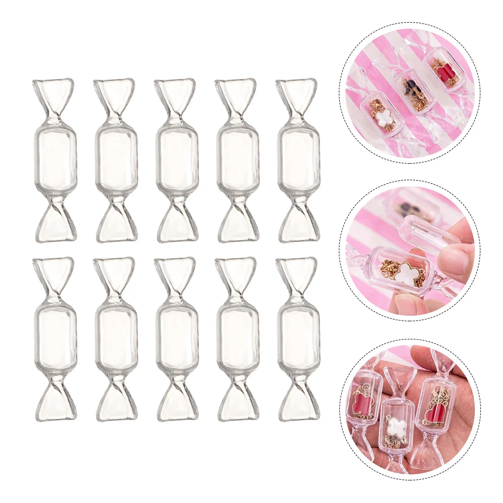 10pcs Ear Ring Storage Box Transparent Jewelry Case Mini Travel Organizer Candy Shaped Plastic Necklace Bracelet Holder Gift
10pcs Ear Ring Storage Box Transparent Jewelry Case Mini Travel Organizer Candy Shaped Plastic Necklace Bracelet Holder Gift