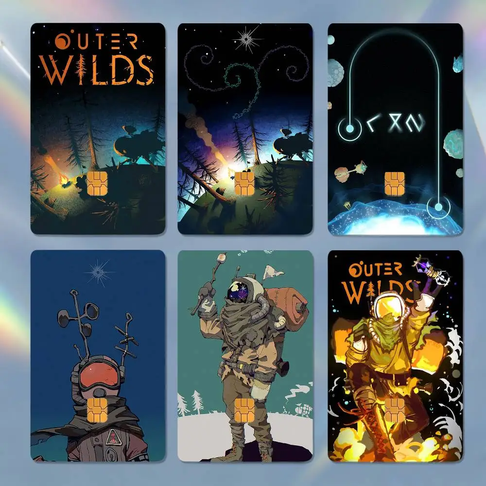O-Outer Wilds 4pcs 1Set Laser Holographic Sticker Skin Cover for Credit Bank Debit Card
O-Outer Wilds 4pcs 1Set Laser Holographic Sticker Skin Cover for Credit Bank Debit Card