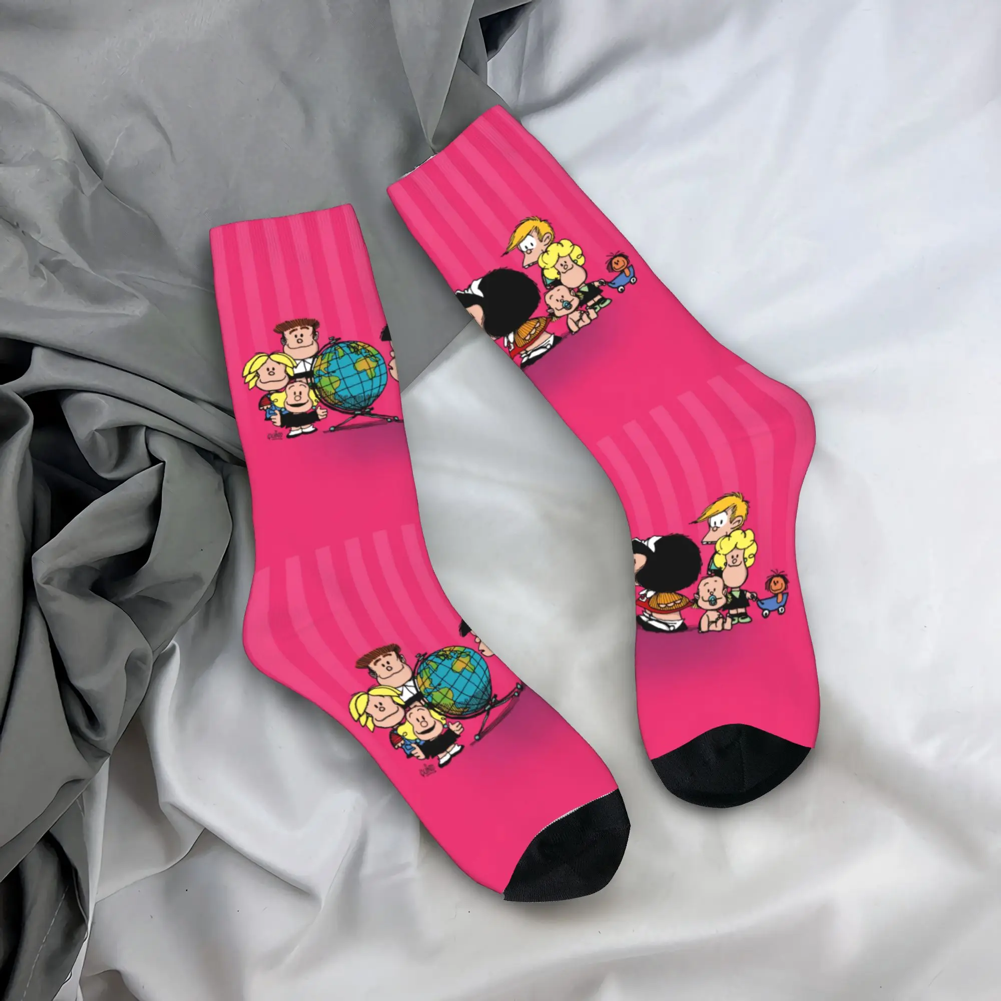 Custom Kawaii Mafalda Friends Socks Men Women Warm 3D Printed Quino Comic Cartoon Sports Basketball Socks
Custom Kawaii Mafalda Friends Socks Men Women Warm 3D Printed Quino Comic Cartoon Sports Basketball Socks