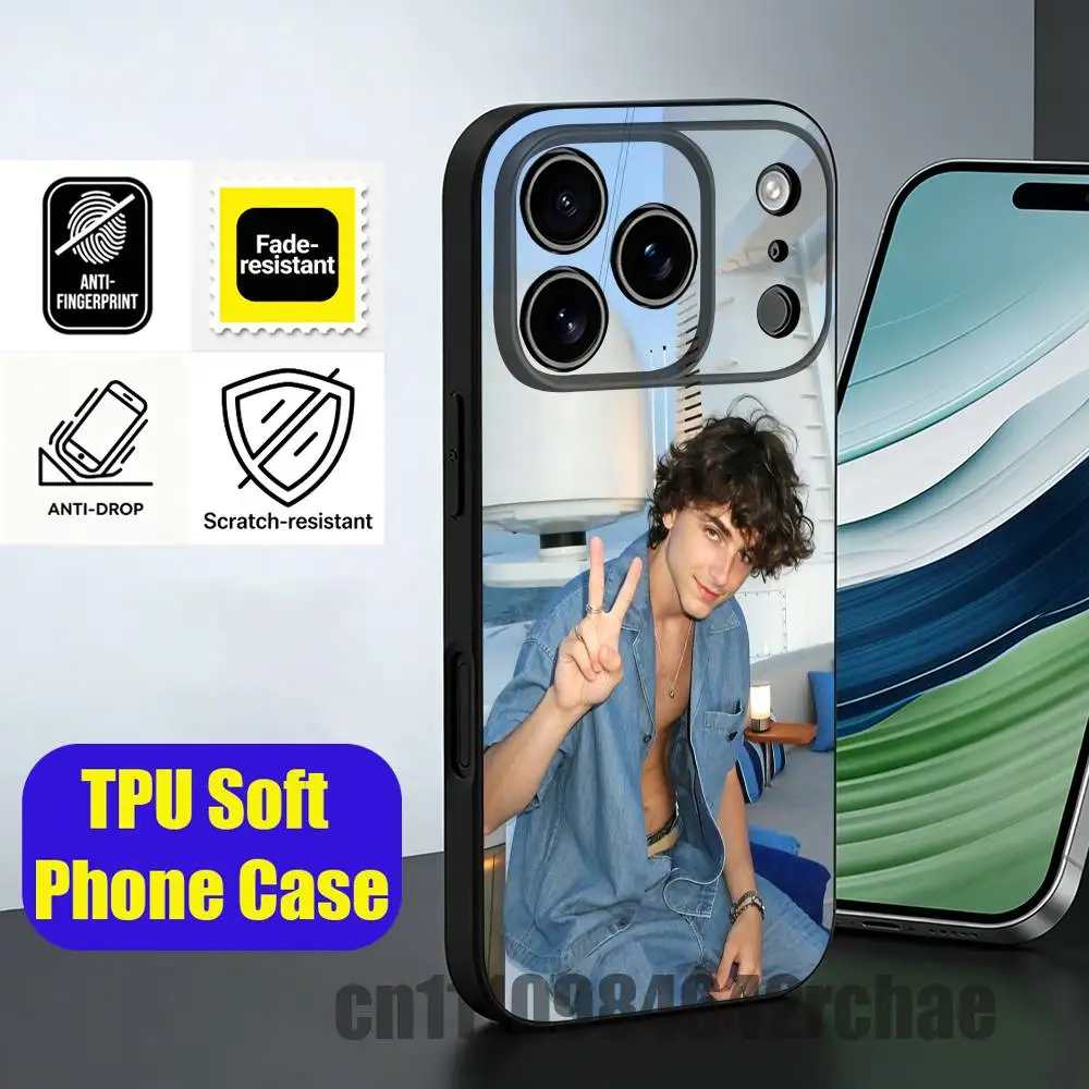 For iPhone 15,16,17,13,14,11,12,Pro,Max,Plus,E,Air,Mini Silicone Shell Actor T-Timothee C-Chalamet Phone Case
For iPhone 15,16,17,13,14,11,12,Pro,Max,Plus,E,Air,Mini Silicone Shell Actor T-Timothee C-Chalamet Phone Case