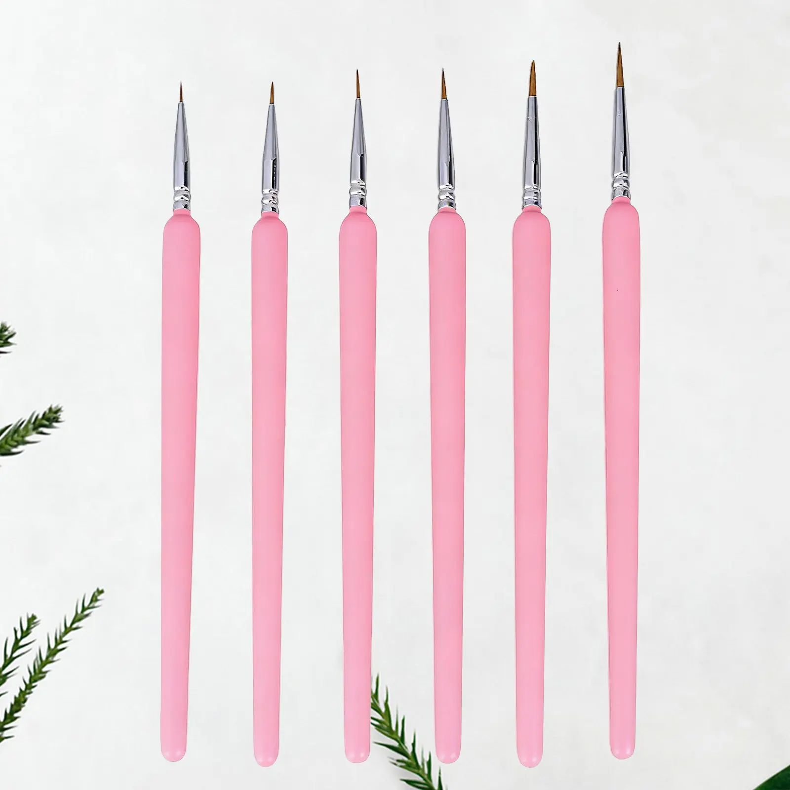 6Pcs Detail Paint Brush Set Fine Detailing Painting Brushes for Acrylics Watercolors Gouaches Oil Long Handle Professional Grade
6Pcs Detail Paint Brush Set Fine Detailing Painting Brushes for Acrylics Watercolors Gouaches Oil Long Handle Professional Grade
