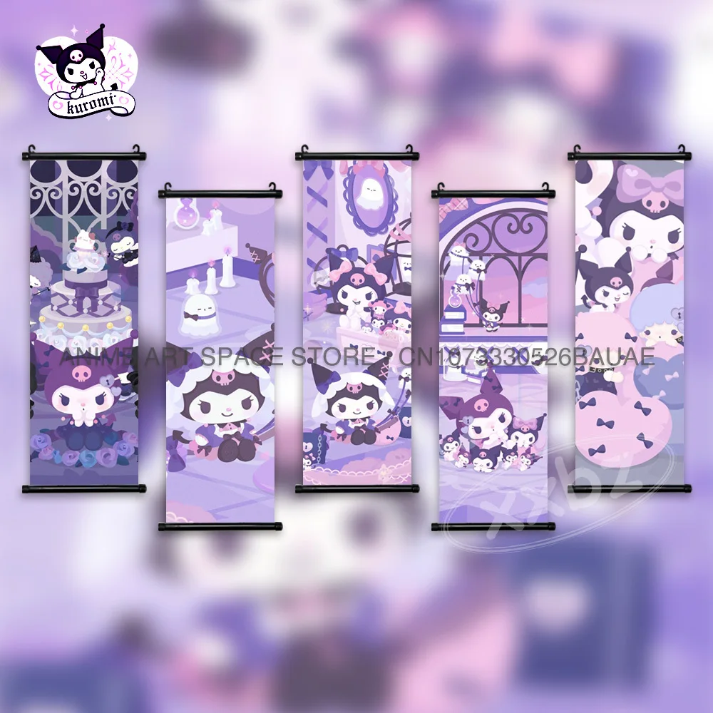 Kuromi Hanging Paintings Kawaii Posters Wall Art Anime Scrolls Pictures Canvas Baku Home Decor Living Room Children's Day Gift
Kuromi Hanging Paintings Kawaii Posters Wall Art Anime Scrolls Pictures Canvas Baku Home Decor Living Room Children's Day Gift