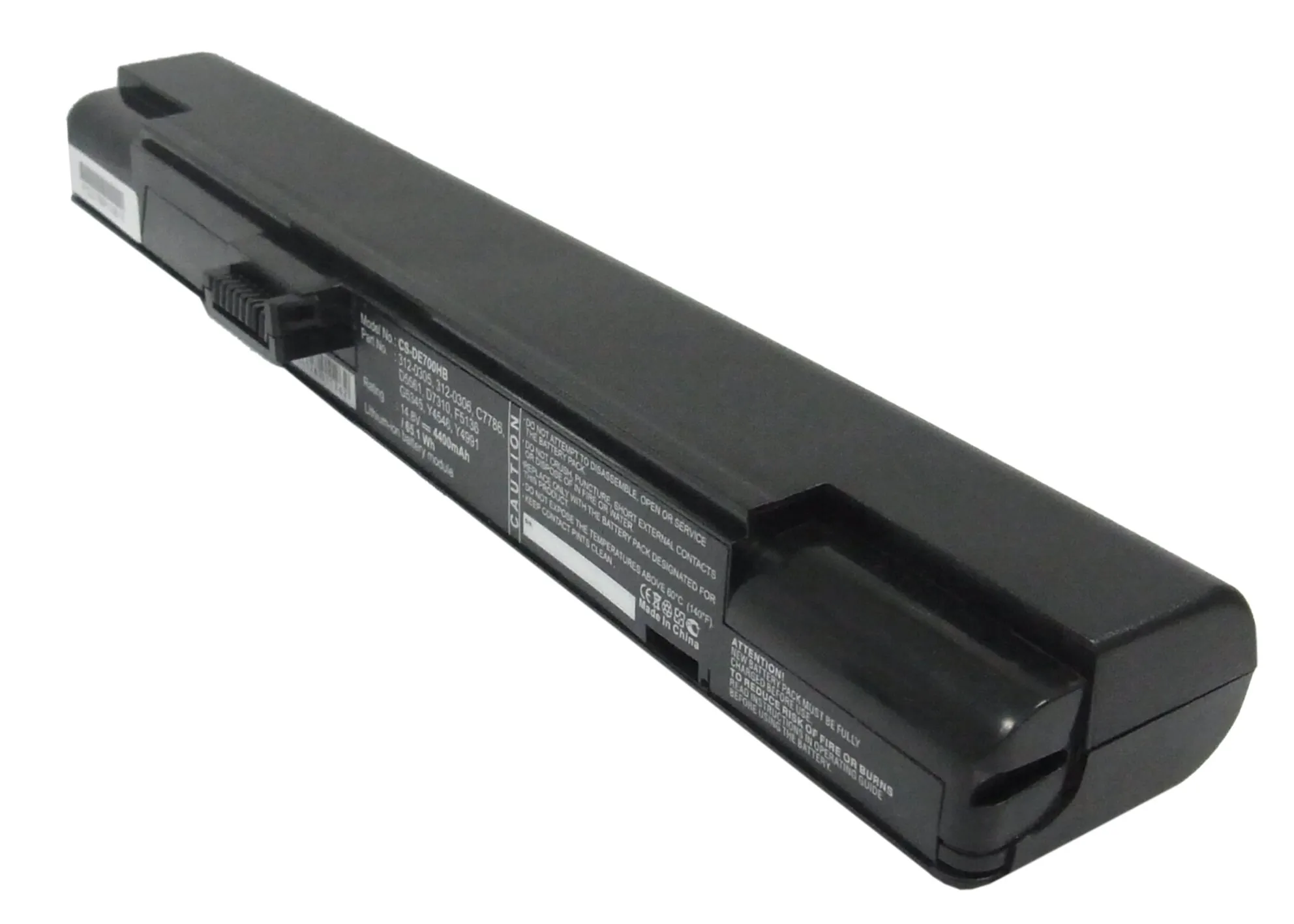 Аккумулятор CS 4400 мАч для DELL Inspiron 700m,710m 312-0305312-0306,C7786,D5561,D7310, F5136, G5345, Y4546, Y4991
Аккумулятор CS 4400 мАч для DELL Inspiron 700m,710m 312-0305312-0306,C7786,D5561,D7310, F5136, G5345, Y4546, Y4991